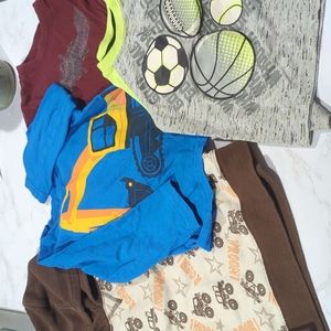 Boys 3t long sleeve lot and hoodie.